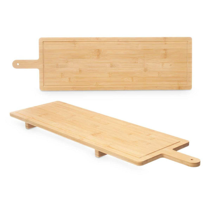 Planșetă de Bucătărie Bambus 88 x 4,5 x 26 cm (6 Unități) Cu mâner