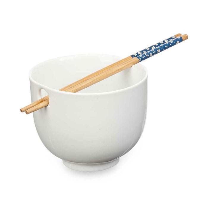 Castron Alb Bambus 24 x 10,7 x 13,3 cm Bețișoare asiatico/oriental (12 Unități)