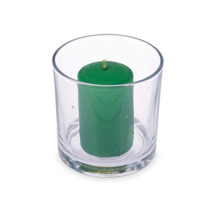 Lumânare Parfumată 10 x 10 x 10 cm (6 Unități) Pahar Bambus