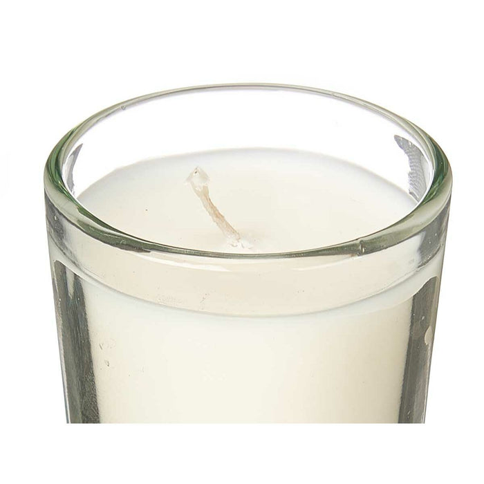 Set de Lumânări Parfumate 16 x 6,5 x 11 cm (12 Unități) Pahar Bumbac