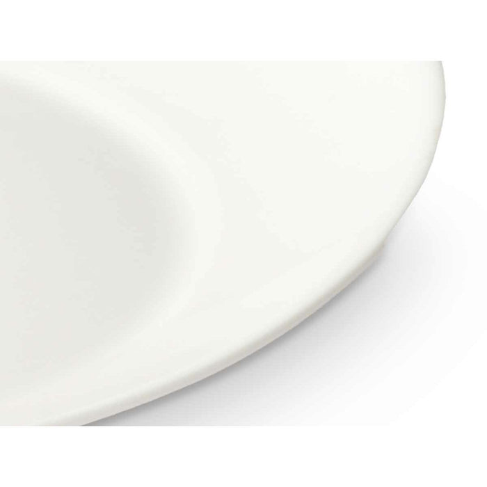Platou Plat Alb Sticlă 30,5 x 3 x 26 cm (18 Unități)