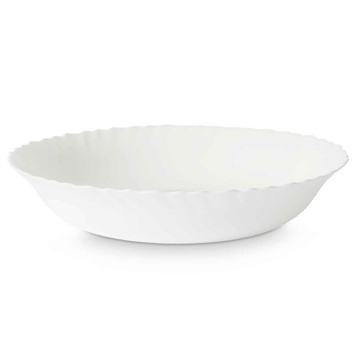 Salatieră Alb Sticlă 27,5 x 5,5 x 27,5 cm (18 Unități)