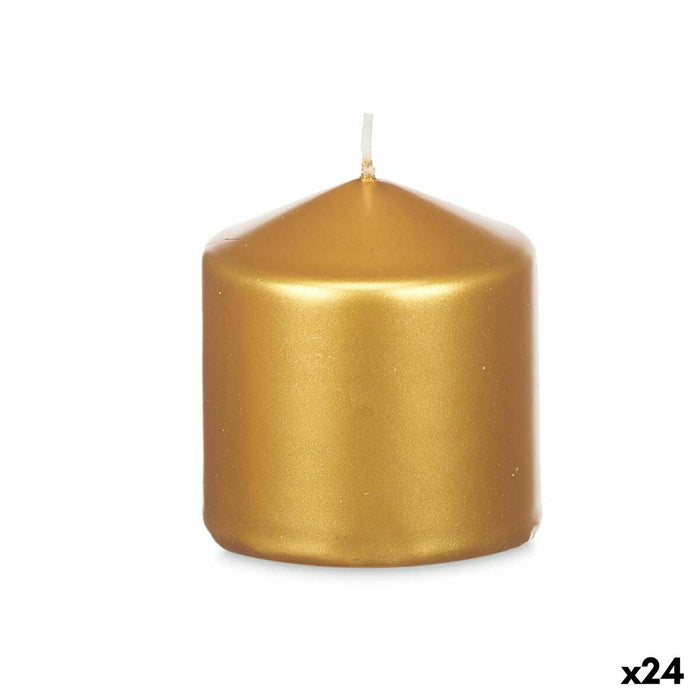 Lumânare Auriu* 7 x 7,5 x 7 cm (24 Unități)