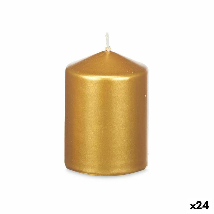 Lumânare Auriu* 7 x 10 x 7 cm (24 Unități)