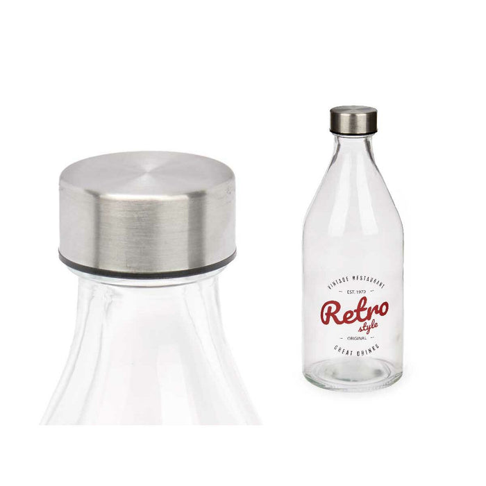 Sticlă (de pus lichide) Retro Sticlă 1 L (12 Unități)