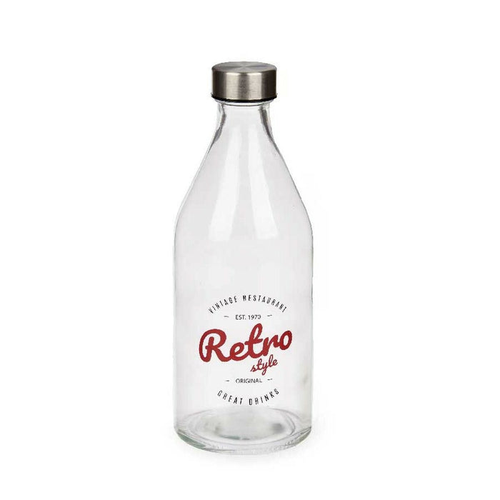 Sticlă (de pus lichide) Retro Sticlă 1 L (12 Unități)
