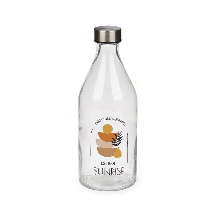 Sticlă (de pus lichide) Sunrise Sticlă 1 L (12 Unități)