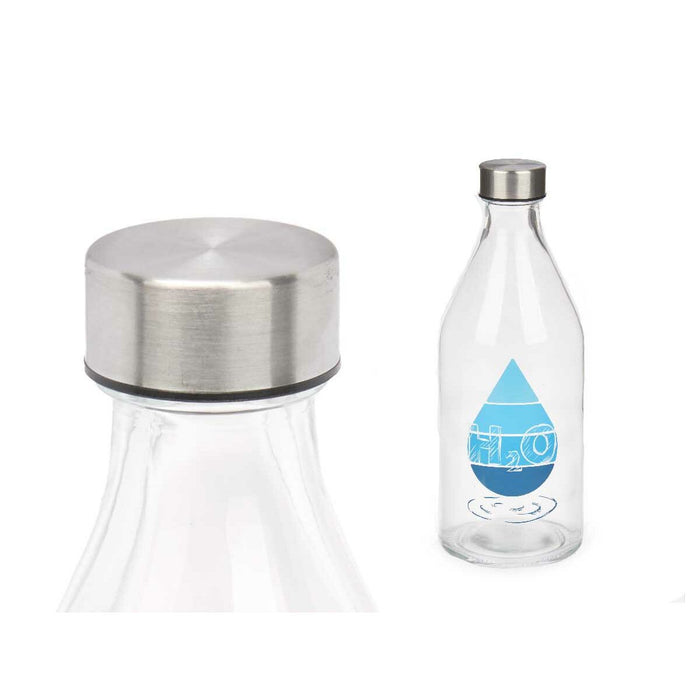 Sticlă (de pus lichide) H2O Sticlă 1 L (12 Unități)