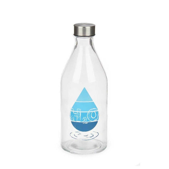 Sticlă (de pus lichide) H2O Sticlă 1 L (12 Unități)