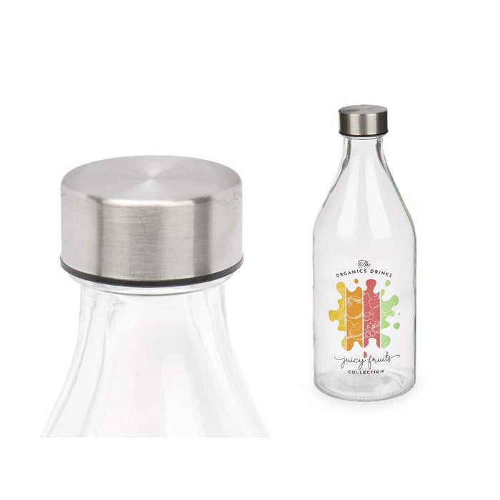 Sticlă (de pus lichide) Juicy Fruits Sticlă 1 L (12 Unități)