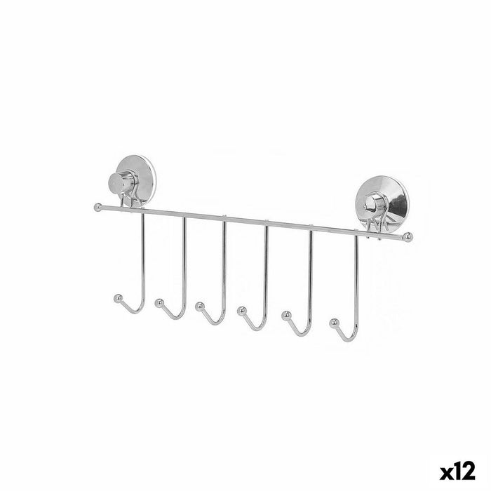 Cuier pentru uși Oțel ABS 39 x 16 x 4,5 cm (12 Unități)