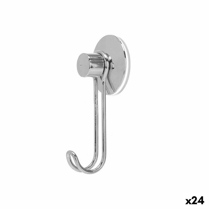 Cârlig pentru agățat Oțel ABS 6 x 13 x 4 cm (24 Unități)