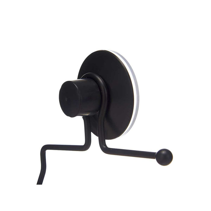 Suport pentru Role de Hârtie Igienică Negru Oțel ABS 12 x 14 x 3,5 cm (12 Unități)
