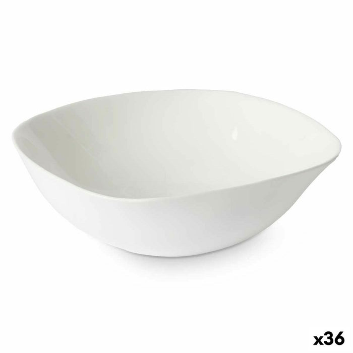 Castron Alb 17,5 x 6 x 17,5 cm (36 Unități) Pătrat