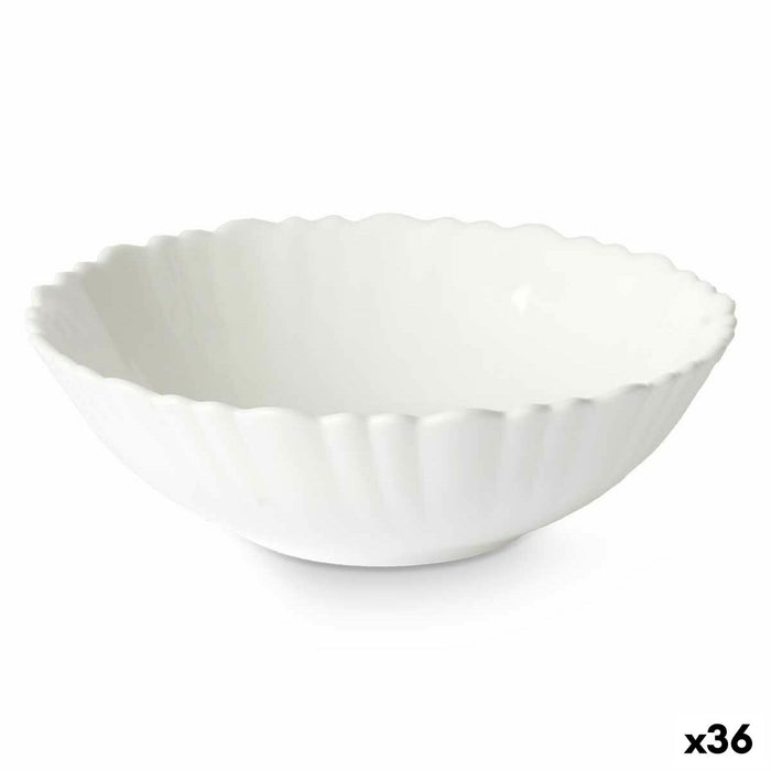Castron Alb 15,5 x 5 x 15,5 cm (36 Unități)