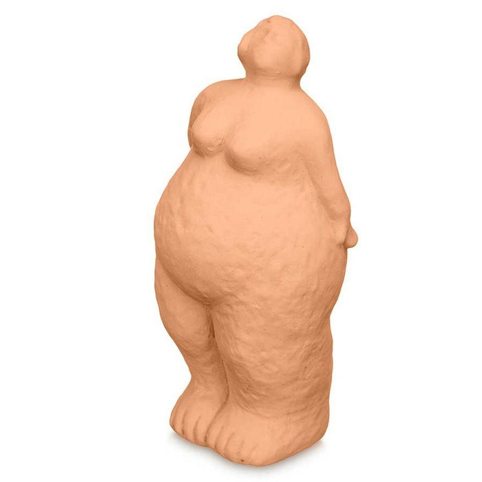 Figură Decorativă Portocaliu Dolomite 14 x 34 x 12 cm (6 Unități) Femeie Permanent/ridicat în picioare
