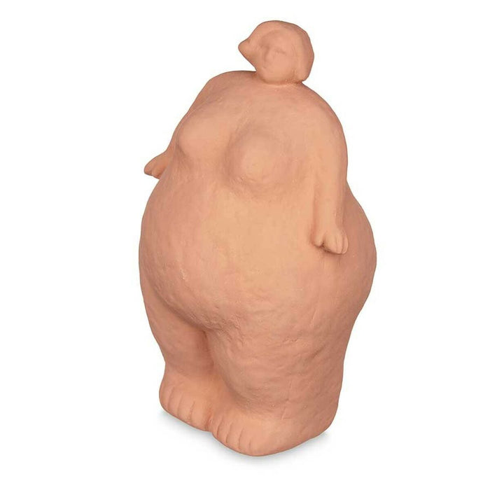 Figură Decorativă Portocaliu Dolomite 14 x 25 x 11 cm (6 Unități) Femeie Permanent/ridicat în picioare