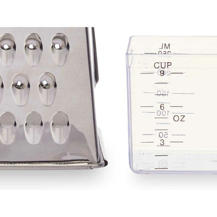 Aparat de răzuit cu rezervor Transparent Oțel inoxidabil 9,5 x 20,5 x 6,7 cm (24 Unități)