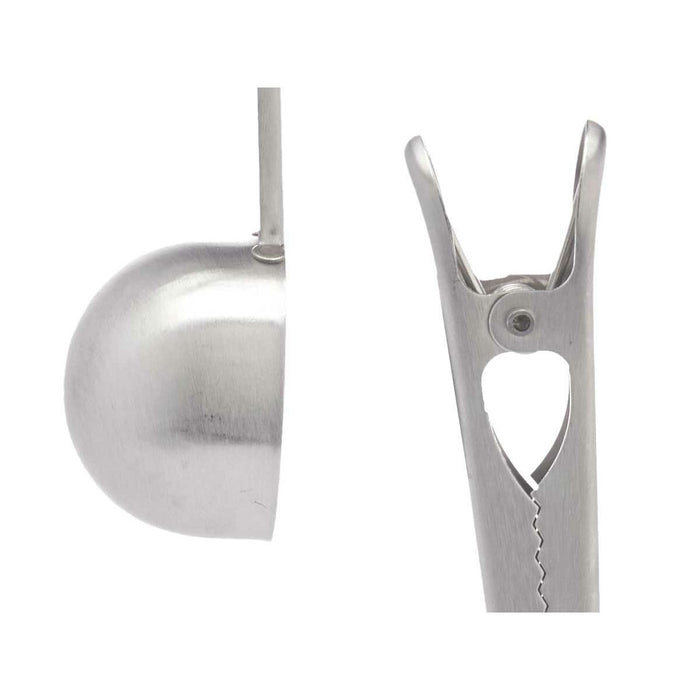 Lingură de cafea Oțel inoxidabil 17,5 x 17,5 x 2,5 cm (24 Unități) Clamă