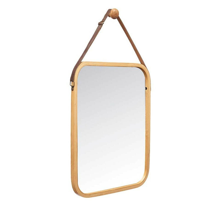Závěsné zrcátko Natural Piele Bambus Dreptunghiular 34 x 41,5 x 1,5 cm (6 Unități)