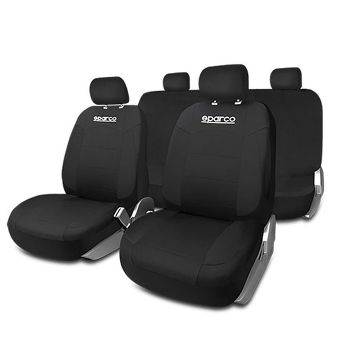 Set de Huse pentru Scaune Sparco Strada Negru