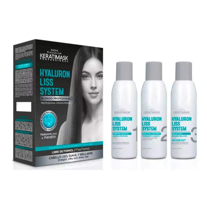 Set de îndreptare profesional Be Natural Keratimask Professional Kit 3 Piese