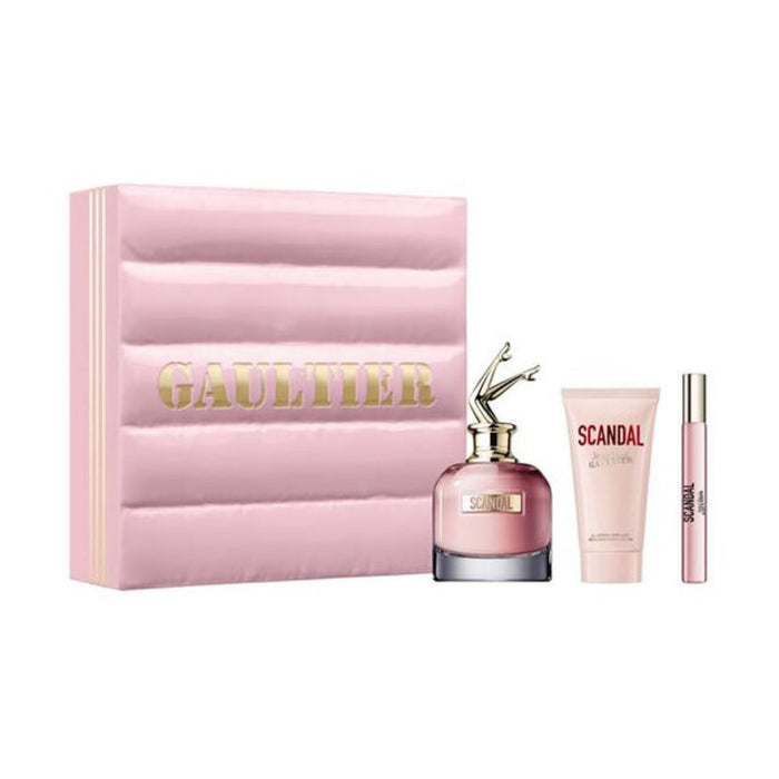 Set de Parfum Femei Jean Paul Gaultier Scandal 3 Piese