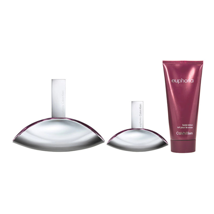 Set de Parfum Femei Calvin Klein Euphoria 3 Piese