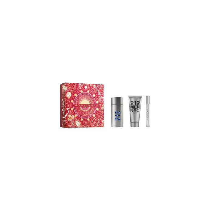 Set de Parfum Bărbați Carolina Herrera 3 Piese