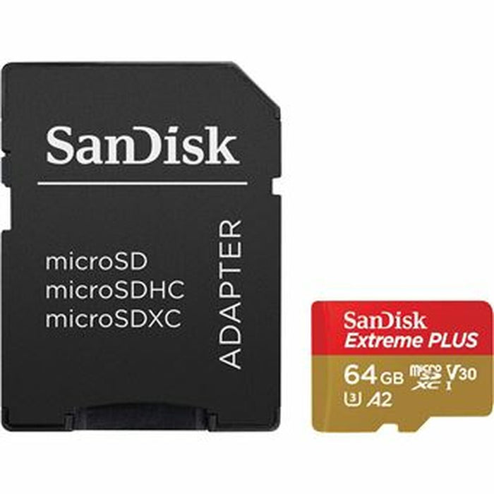 Card de Memorie Micro SD cu Adaptor Western Digital SDSQXBU-064G-GN6MA