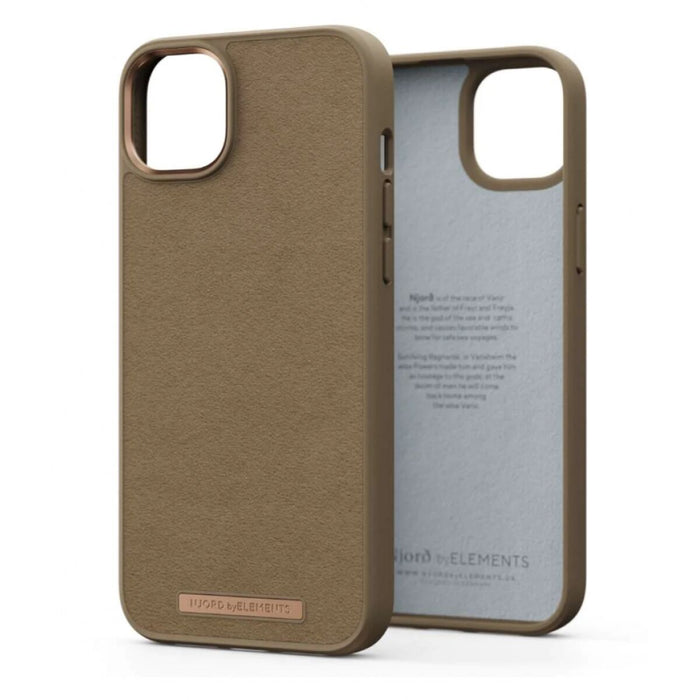 Husă pentru Mobil Njord Byelements NA42CM04 Negru Nisip iPhone 14 Plus iPhone 14 Pro