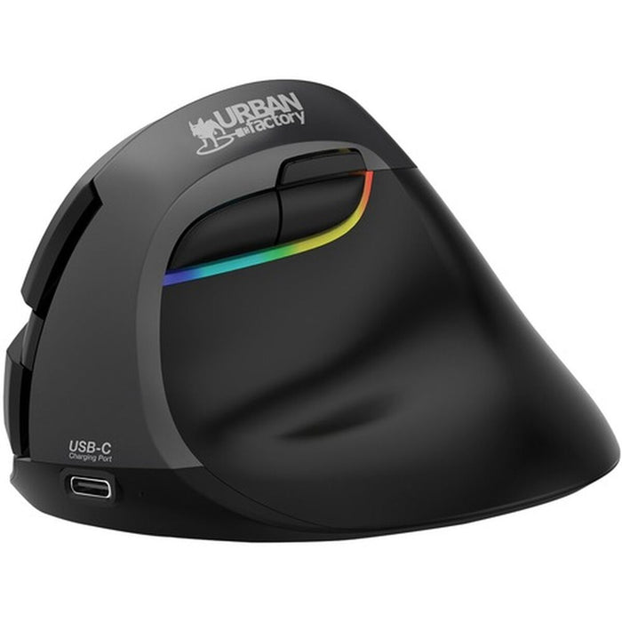 Mouse Fără Fir Urban Factory ERGO PRO 4000 dpi Negru