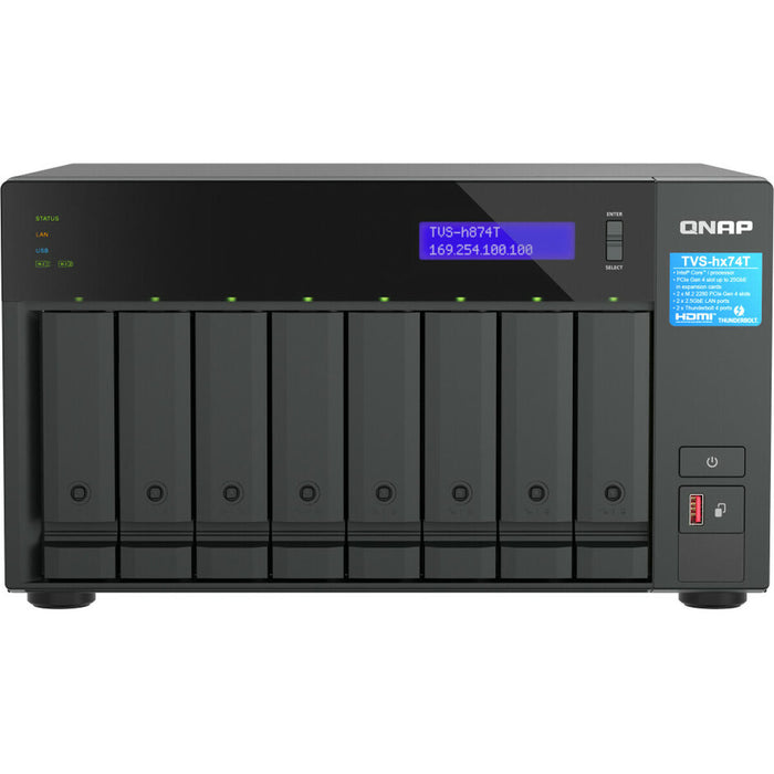 Stocare în Rețea NAS Qnap TVS-H874T-I7-32G Negru