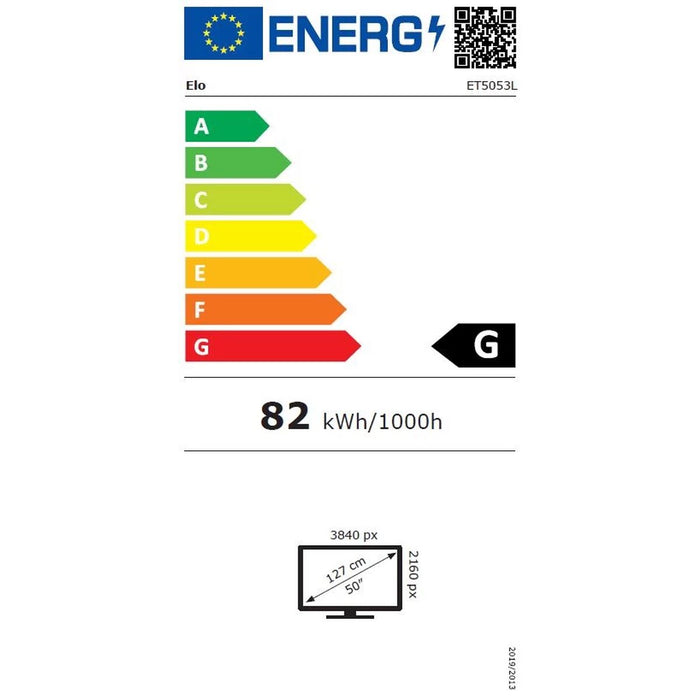 Monitor Elo Touch Systems 5053L 55"