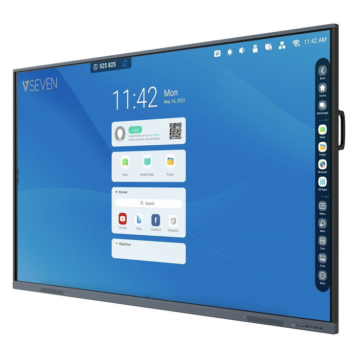 Ecran Tactil Interactiv V7 IFP7501-V7HM 4K Ultra HD 75" 50-60 Hz
