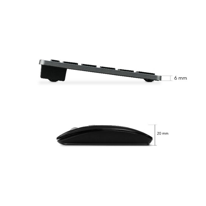 Tastatură Subblim SUBKBC-OCO020 Gri (2 Unități)