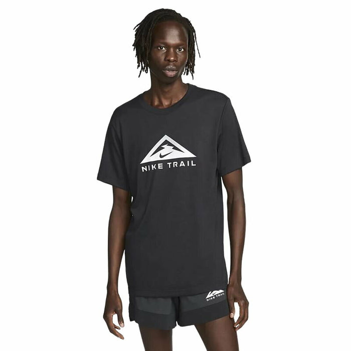 Tricou cu Mânecă Scurtă Bărbați Nike Dri-FIT Negru