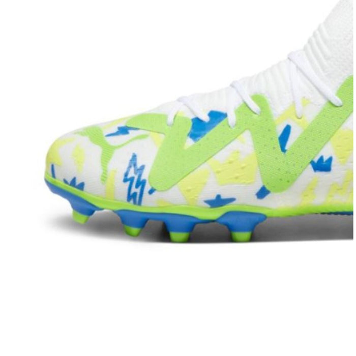 Ghete de Fotbal pentru Copii Puma Future Match N Fg Alb