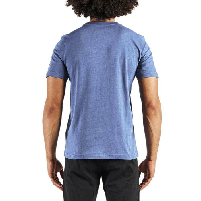Tricou cu Mânecă Scurtă Bărbați Kappa Albastru Bărbați