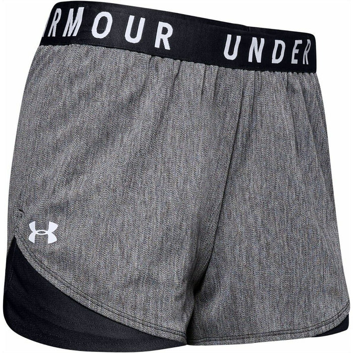 Pantaloni Scurți Sport pentru Damă Under Armour Play Up 3.0 Twist Gri închis Negru