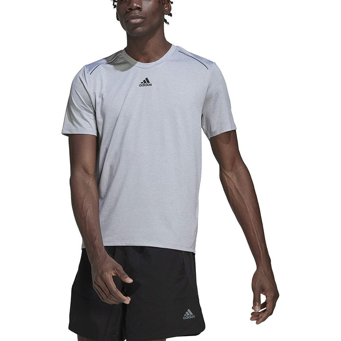 Tricou cu Mânecă Scurtă Bărbați Adidas Hiit Gri