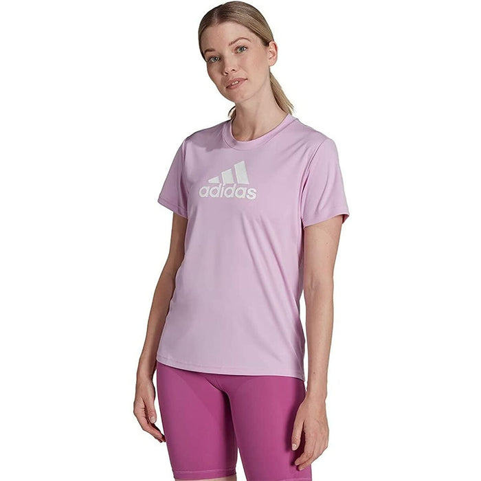 Tricou cu Mânecă Scurtă Femei Adidas Primeblue Prună