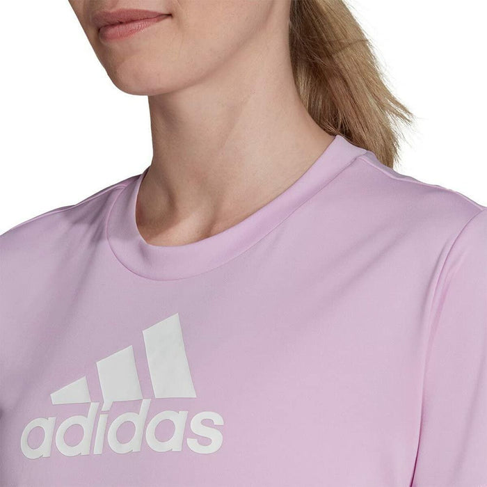 Tricou cu Mânecă Scurtă Femei Adidas Primeblue Prună