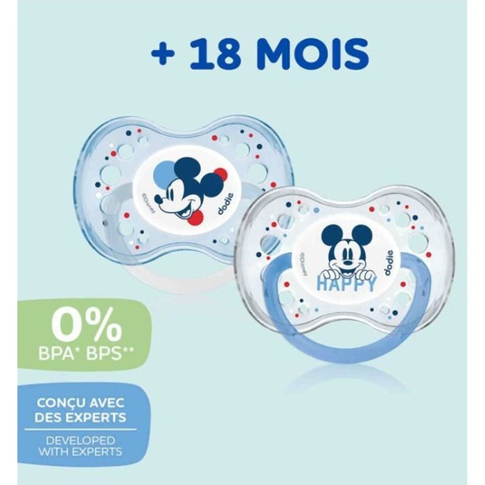 Suzetă Dodie Mickey Mouse + 18 Luni