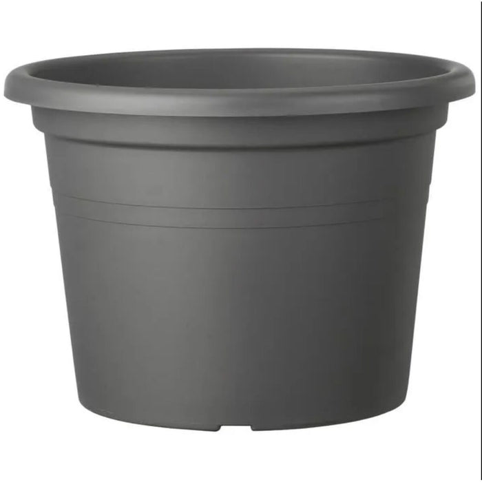 Ghiveci Deroma Cilindru Antracit Injected Rotundă Ø 50 cm 50 x 35 cm