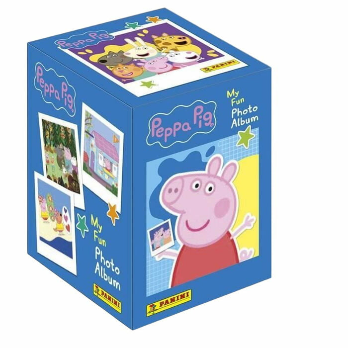 Pachet de autocolante Peppa Pig Photo Album Panini 36 plicuri