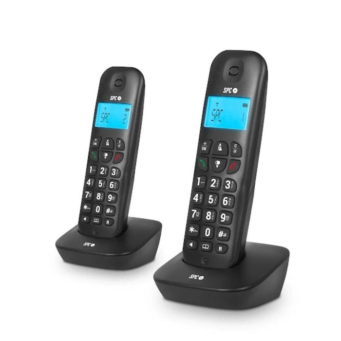 Telefon fără Fir SPC Internet 7302N AIRPRODUO Negru