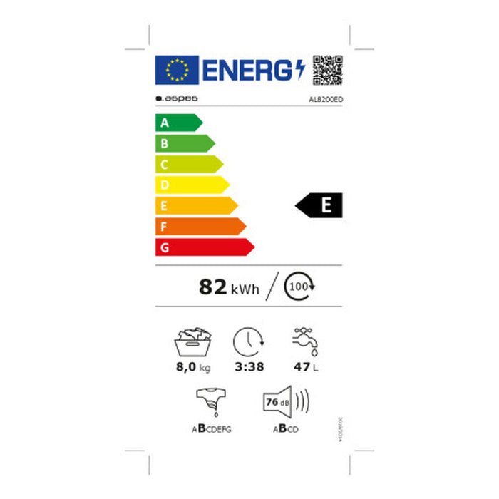Mașină de spălat Aspes AL8400DIDVB 60 cm 1400 rpm
