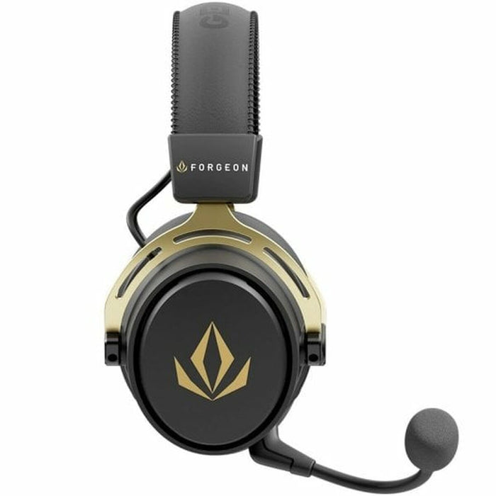 Cască cu Microfon Gaming Forgeon Negru
