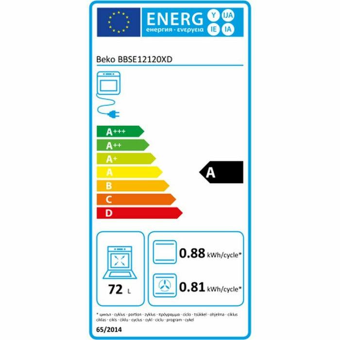 Cutor Multifuncțional BEKO BBSE12120XD 72 L